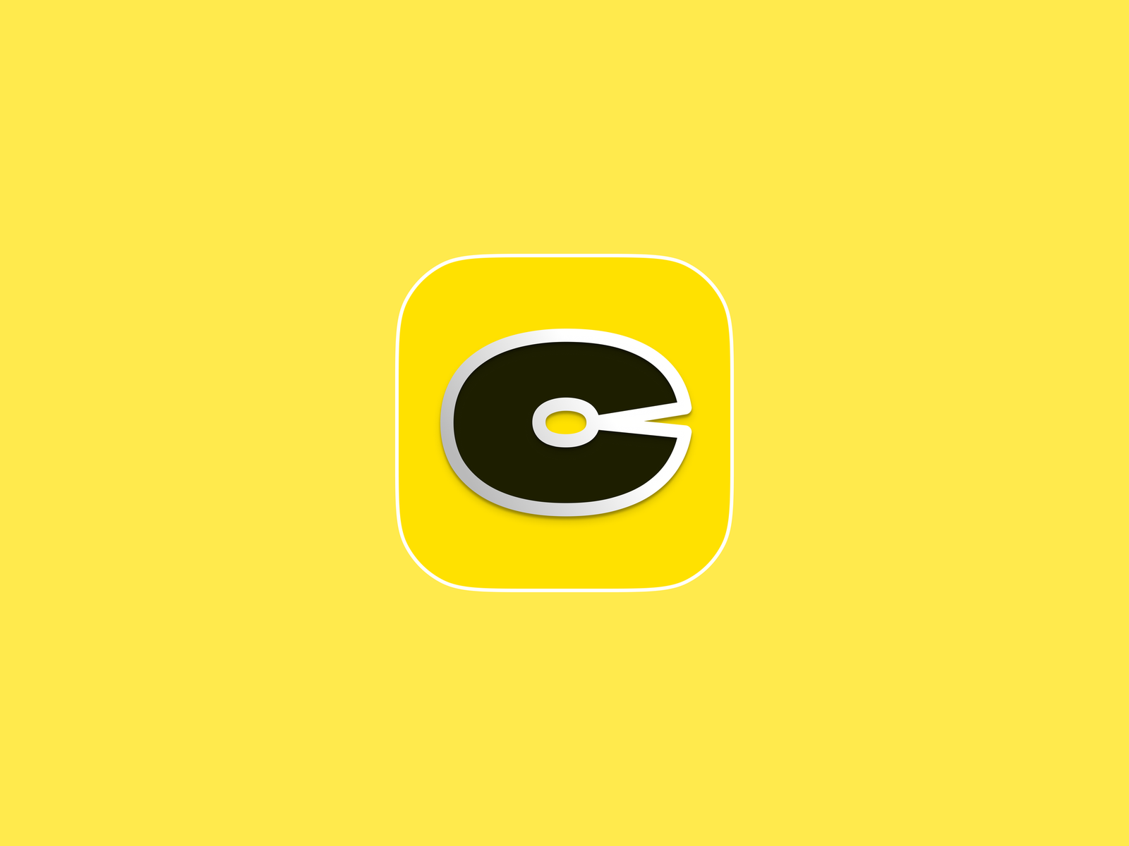 CueUp — yellow brand mark with stylized C
