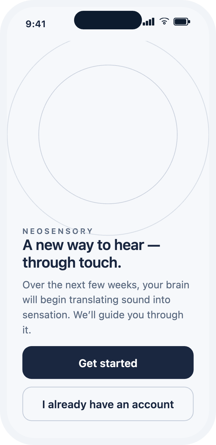 Neosensory welcome — A new way to hear through touch